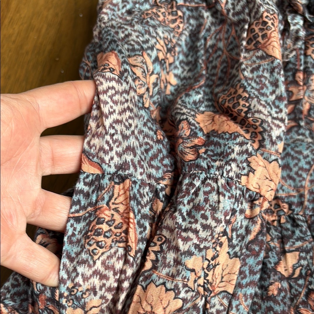 Ulla Johnson Raquel Skirt Aegean Size 6 - Picture 6 of 9